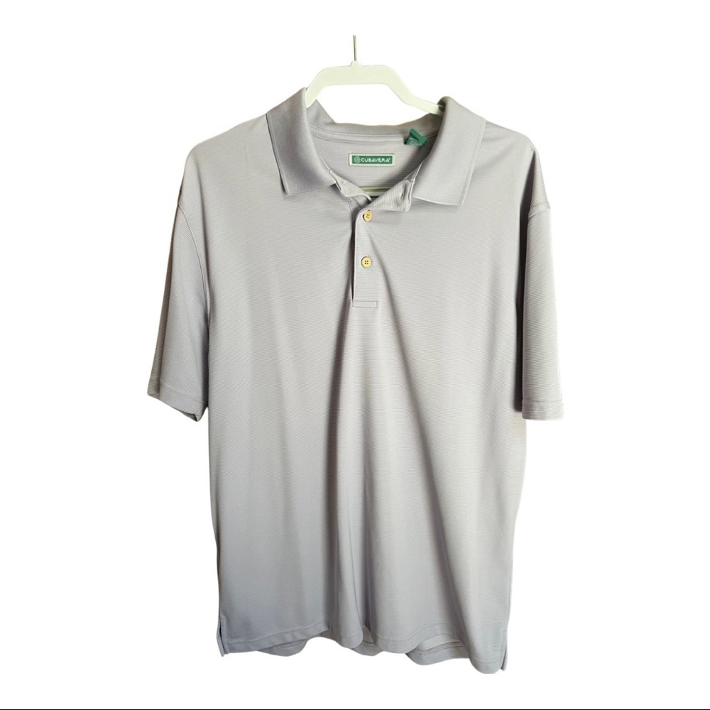 Cubavera Mens XL Polo Shirt light purple